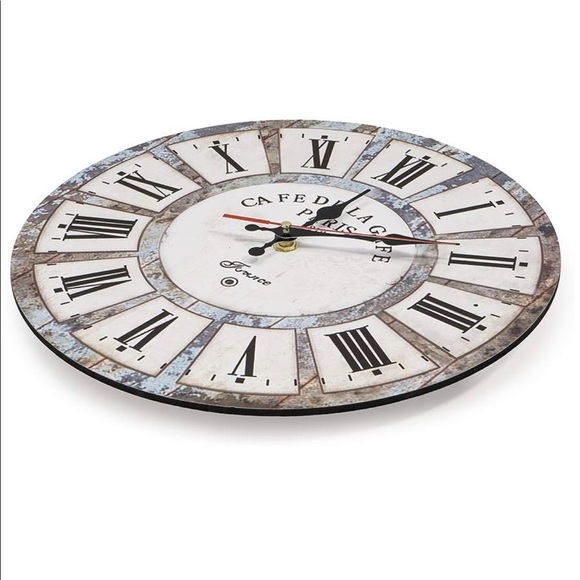 Wall Clock - Roman Numerals - Rustic - New in box - Picture 4 of 8